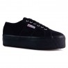 Superga 2790 Cotw Up&Down Zeppa 4Cm Nero - Sneakers Donna