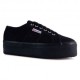 Superga 2790 Cotw Up&Down Zeppa 4Cm Nero - Sneakers Donna