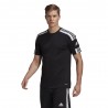 ADIDAS Maglia Maniche Corte Squadra 21 Nero Bianco Uomo