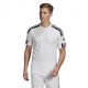 ADIDAS Maglia Maniche Corte Squadra 21 Bianco Nero Uomo