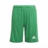 ADIDAS Pantaloncini Calcio Squadra 21 Verde Bianco Bambino