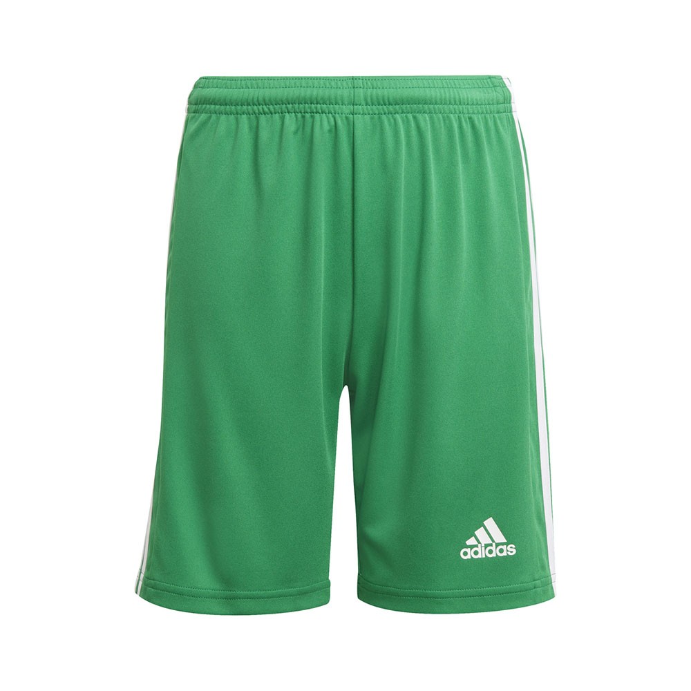 Adidas pantaloncini calcio squadra 21 verde bianco bambino 7-8 anni