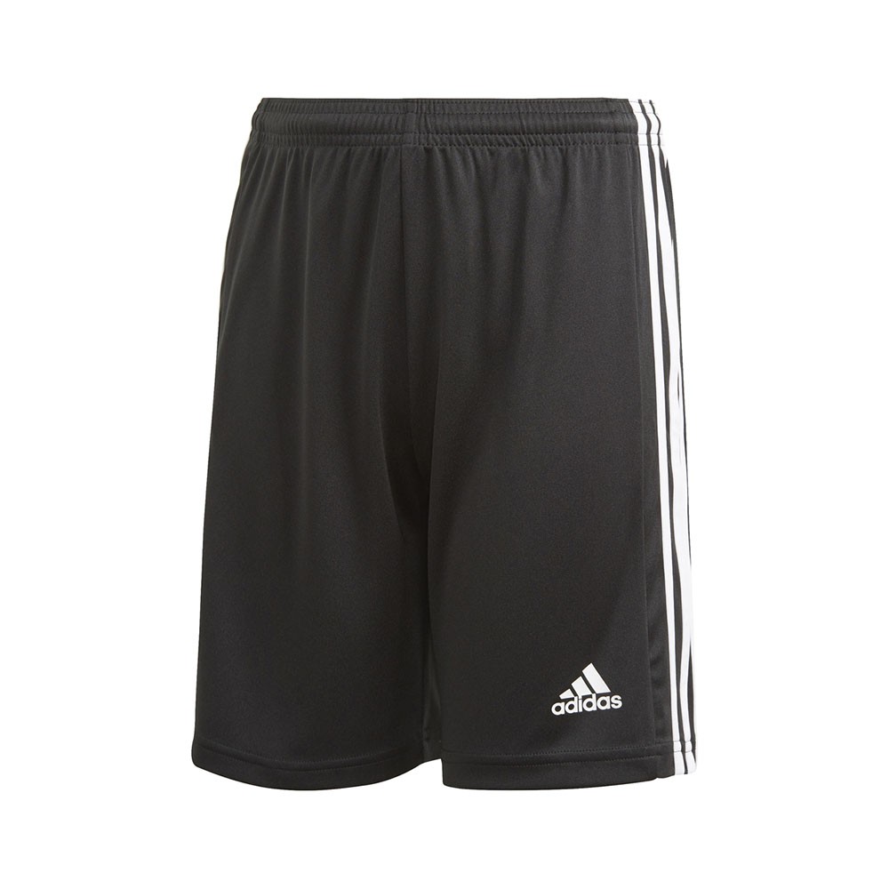 Adidas pantaloncini calcio squadra 21 nero bianco bambino 7-8 anni