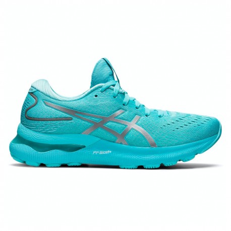 asics gel nimbus donna argento