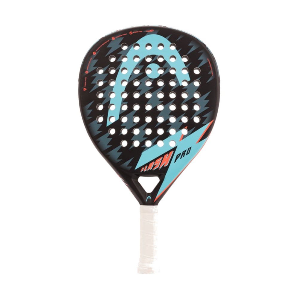 Head Flash Pro 2022 Nero Blu Arancio - Racchetta Padel Uomo TU