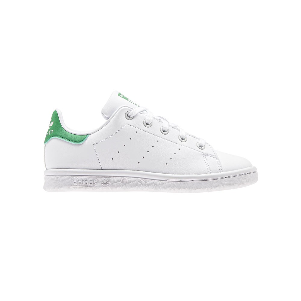 ADIDAS originals sneakers stan smith c bianco verde bambino EUR 35