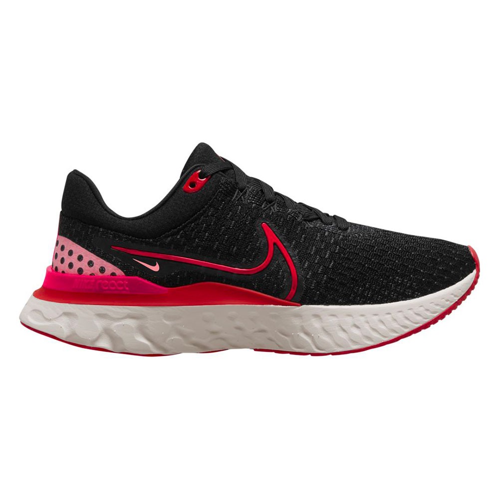 Nike React Infinity Run Flyknit 3 Rosso Scarpe Running Donna