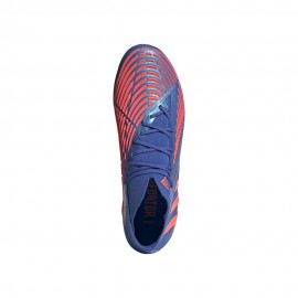 ADIDAS Predator Edge .1 Fg Blu Bianco - Scarpe Da Calcio Uomo
