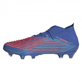 ADIDAS Predator Edge .1 Fg Blu Bianco - Scarpe Da Calcio Uomo