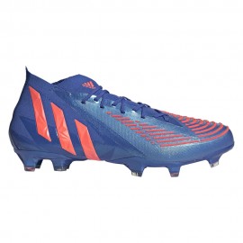 ADIDAS Predator Edge .1 Fg Blu Bianco - Scarpe Da Calcio Uomo