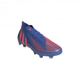 ADIDAS Predator Edge .1 Fg Blu Bianco - Scarpe Da Calcio Uomo