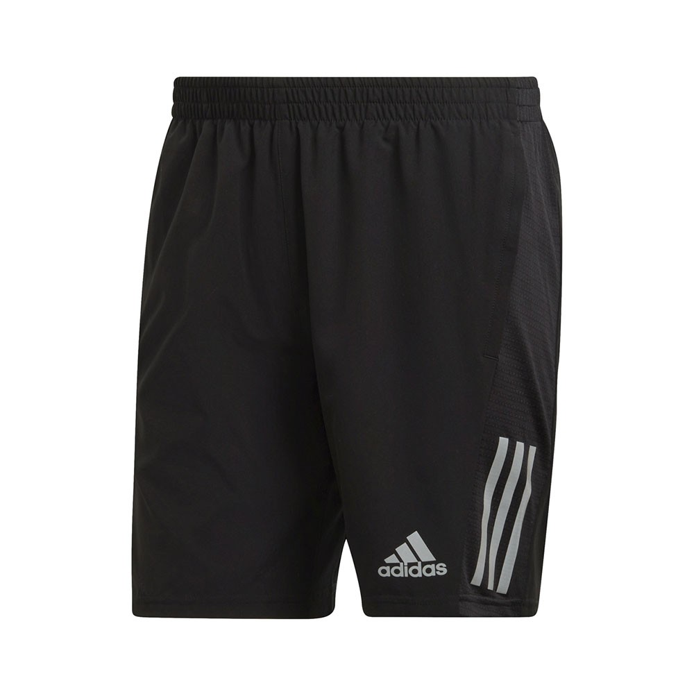 ADIDAS Pantaloncini Running Own Nero Argento Uomo L 5