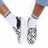 Vans Classic Slip On Love Me Nero Margherite - Sneakers Donna