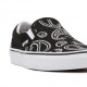 Vans Classic Slip On Paisley Nero Bianco - Sneakers Uomo