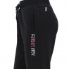 Freddy Pantaloni Con Polsino Logo Nero Donna