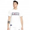 Nike T-Shirt Psg X Jordan Bianco Uomo