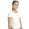 Nike T-Shirt Big Swoosh Bianco Bambina