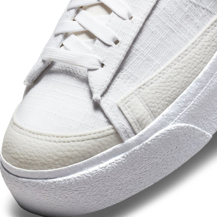 Nike Blazer Low Platform Next Bianco Azzurro - Sneakers Donna