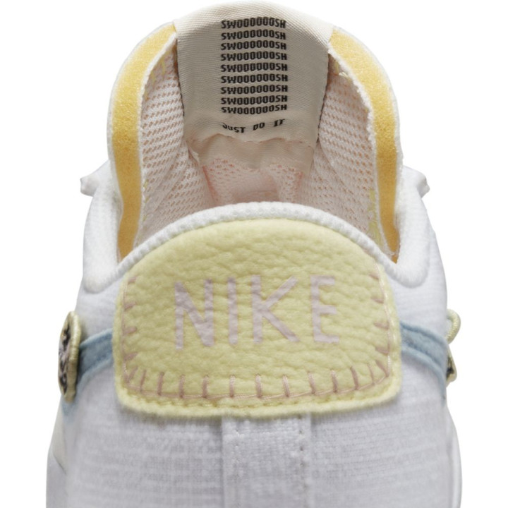 Nike Blazer Low Platform Next Bianco Azzurro - Sneakers Donna