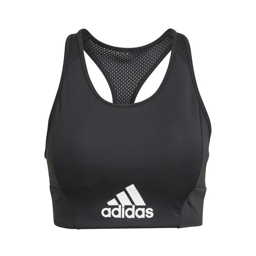ADIDAS Reggiseno Supporto Medio Nero Donna L