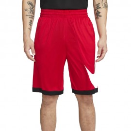 Nike Pantaloncini Basket Hbr 3.0 Rosso Bianco Uomo