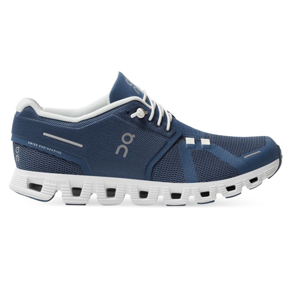 Image of On Cloud 5 Denim Bianco - Sneakers Donna EUR 37,5 / US 6,5