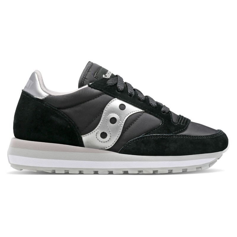 Saucony Jazz Triple Nero Argento - Sneakers Donna