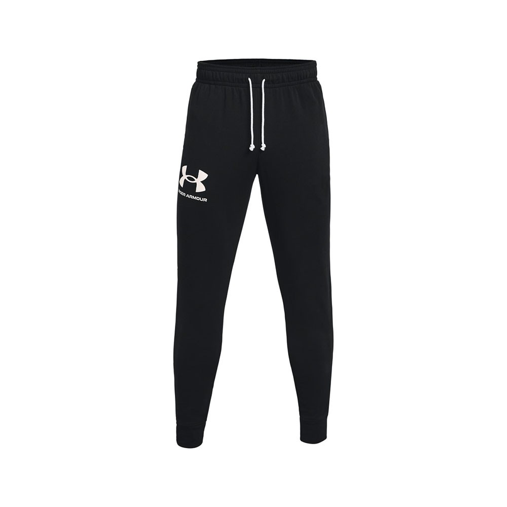 Under Armour Pantaloni Con Polsino Logo Nero Uomo L