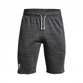 Under Armour Shorts Sportivi Terry Grigio Uomo