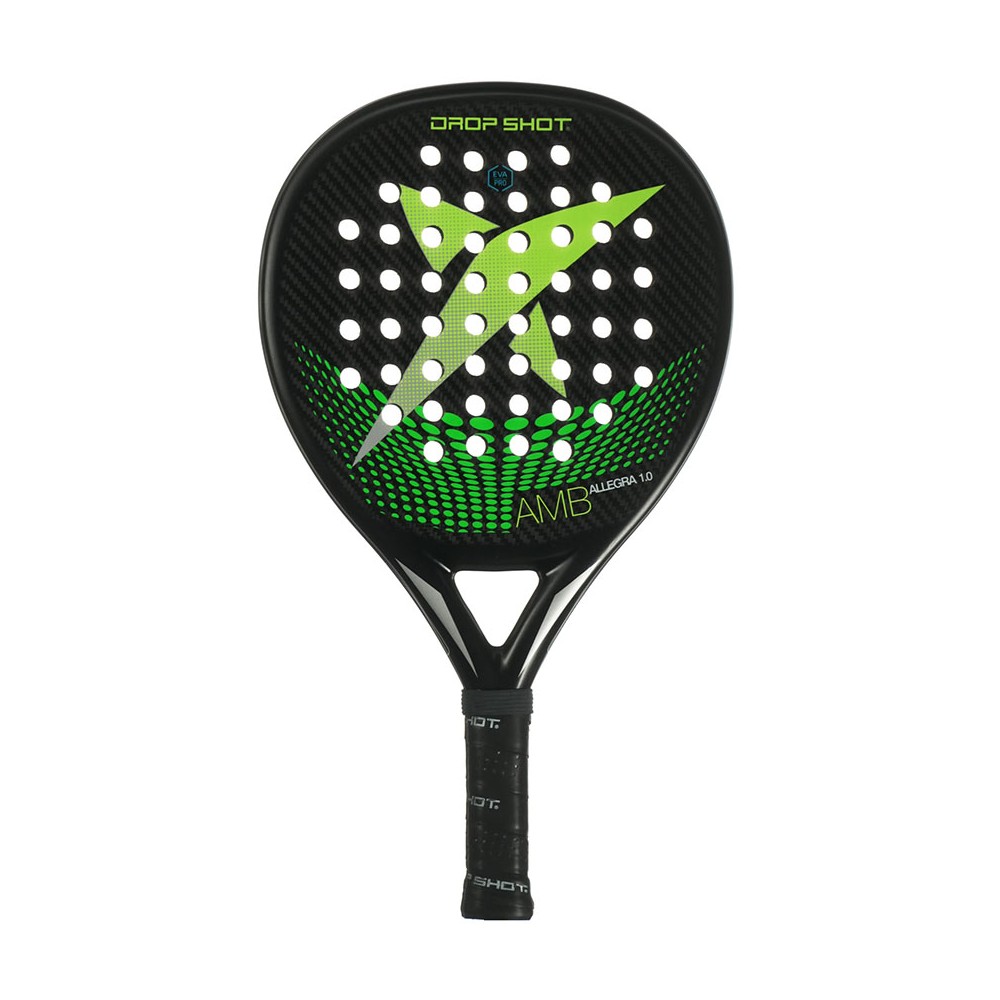 Dropshot Allegra 1.0 Nero Giallo - Racchetta Padel Uomo TU