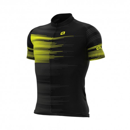 Ale' Maglia Ciclismo Turbo Nero Uomo