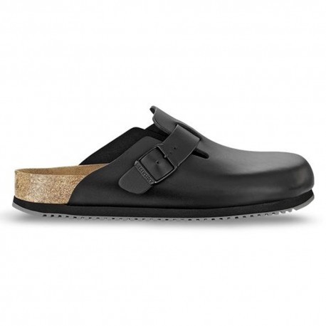 Birkenstock Ciabatte Zoccolo Boston Nero