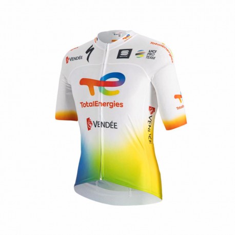 Sportful Maglia Ciclismo Body Fit Team Total Energy Bianco Uomo