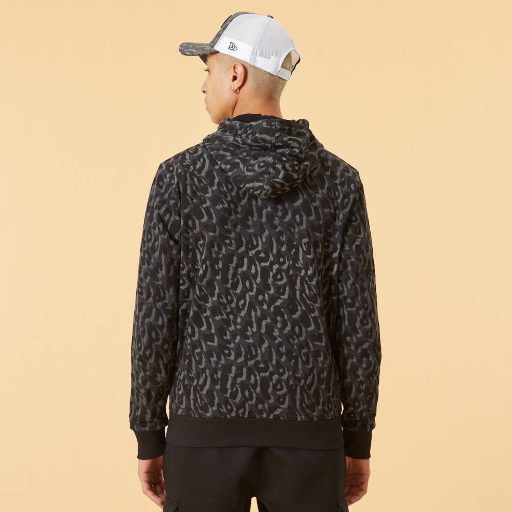 Felpa on sale nike leopardata