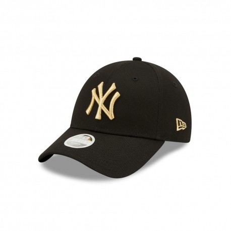 New Era Cappellino Ny 9Forty Nero Donna