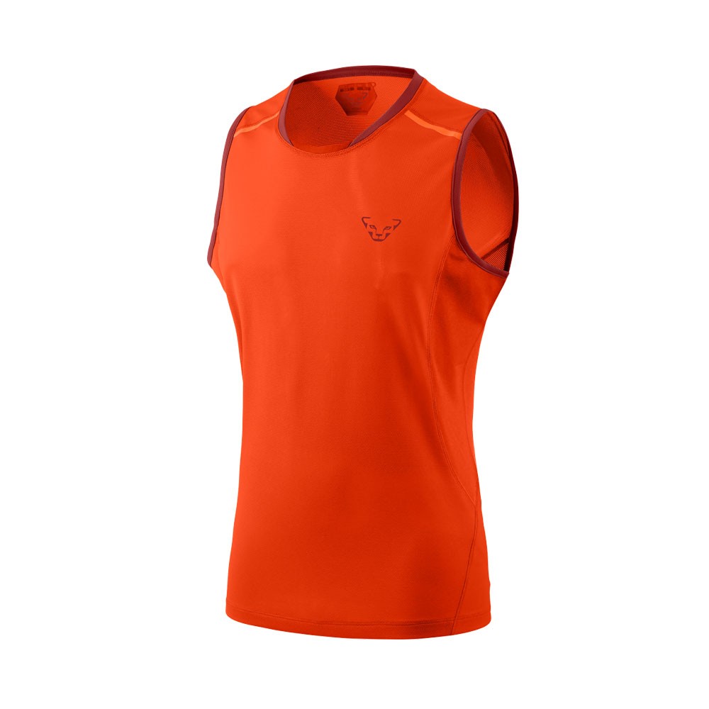 Dynafit Canotta Trail Running Vert Arancione Uomo 52