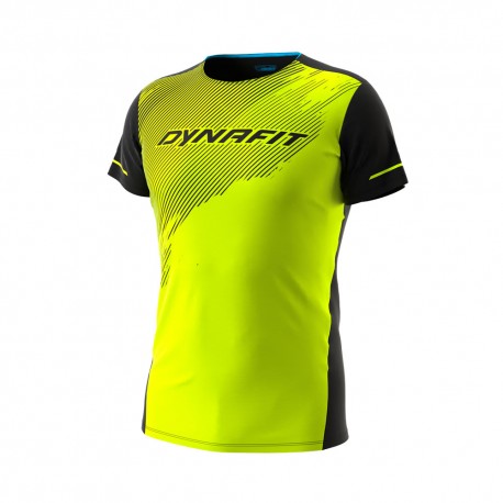 Dynafit T-Shirt Trail Running Alpine 2 Neon Giallo Uomo