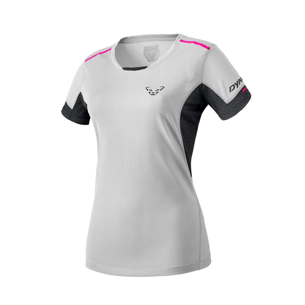 Dynafit T-Shirt Trail Running Vert 2 Grigio Bianco Donna EUR 40