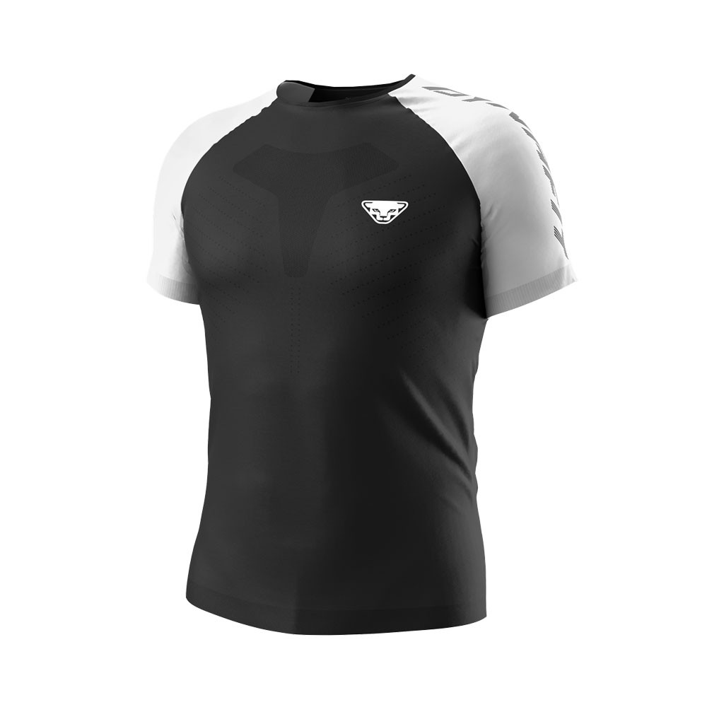 Dynafit T-Shirt Trail Running Ultra 3 S-Tech Nero Bianco Uomo S/M