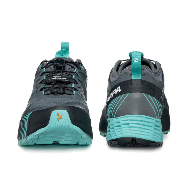 Scarpa Ribelle Run GORE-TEX Anthracite-Blue Turquoise - Scarpe Running Donna