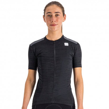 Sportful Maglia Ciclismo Supergiara Nero Donna