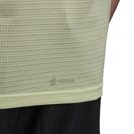 ADIDAS Maglia Running Own Almost Lime Argento Uomo