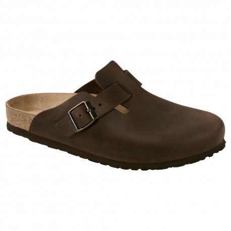 Birkenstock Ciabatte Zoccolo Boston Marrone