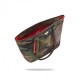 Sprayground Borsa Camou Shark Verde