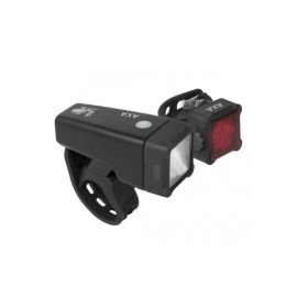 Axa Kit Luci Per Bici Niteline T4-R Usb