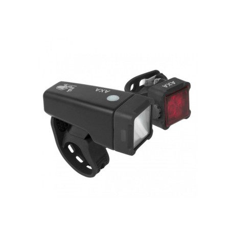Axa Kit Luci Per Bici Niteline T4-R Usb