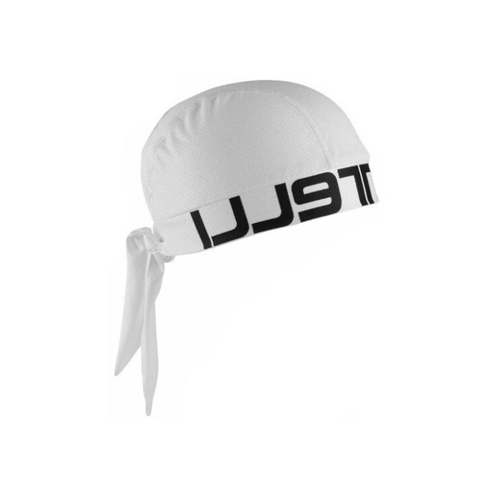 Image of Castelli Bandana Sottocasco Bici Bianco Nero TU