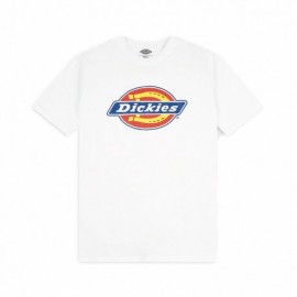 Dickies T-Shirt Logo Girocollo Bianco Uomo