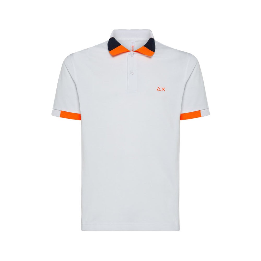 Sun 68 Polo Multicolore Bianco Uomo S