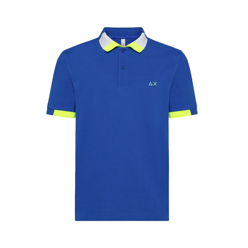 Sun 68 Polo Multicolore Blu Uomo S